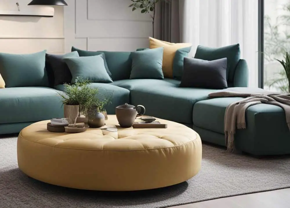 Comfy Furniture Arrangement living room