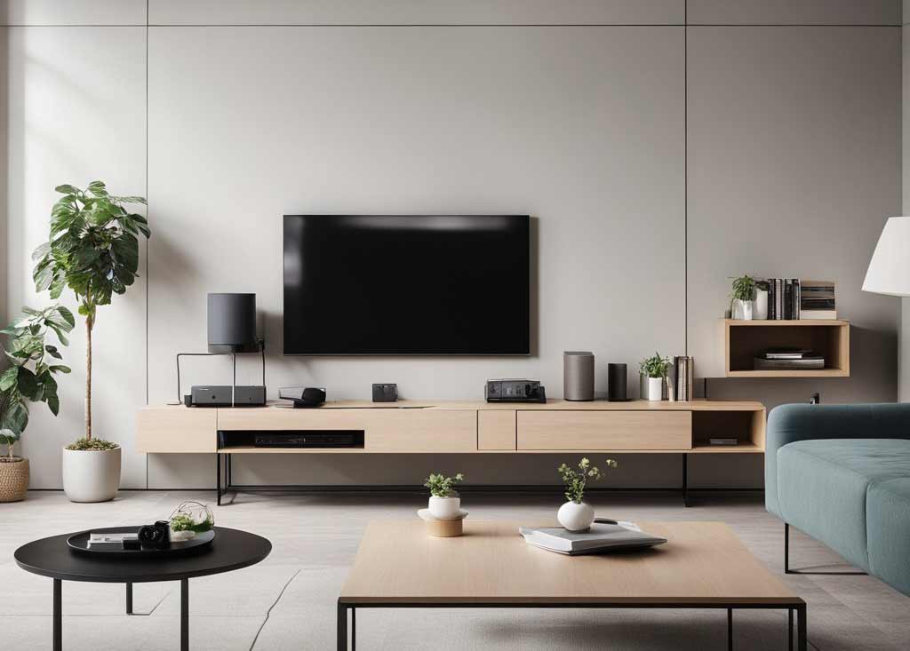modern minimalist living room