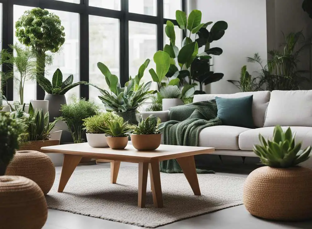 plants-in-living-room