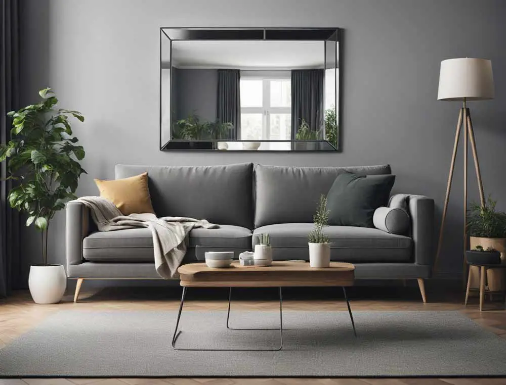 How to use Mirrors in Living Room for a stylish and spacious look
